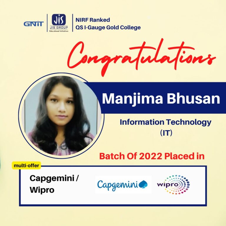 Manjima Bhusan@IT@placed