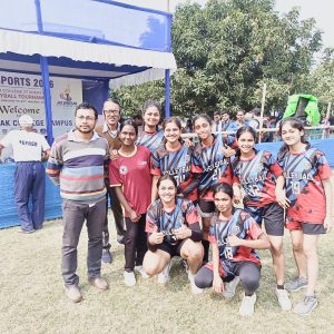 GNIT girls' volleyball team (Champion in 2026)