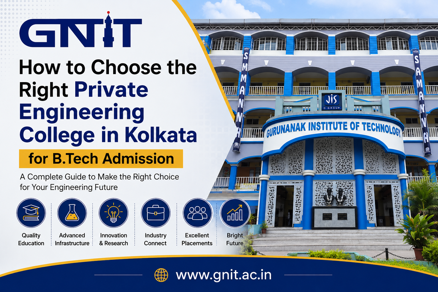 How to Choose the Right Private Engineering College in Kolkata for B.Tech Admission
